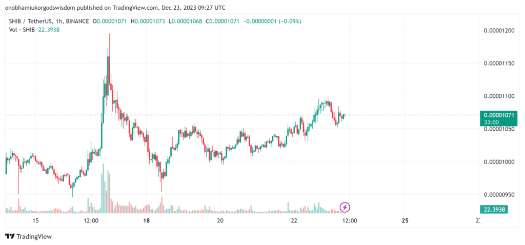 Shiba Inu Current Price Chart