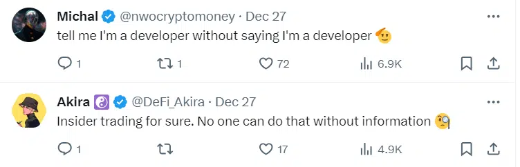 Community's reactions