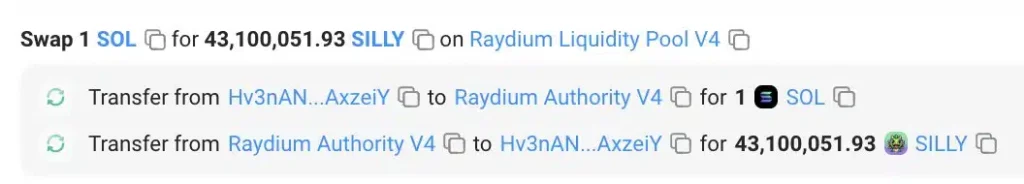 Solana Trader Transaction