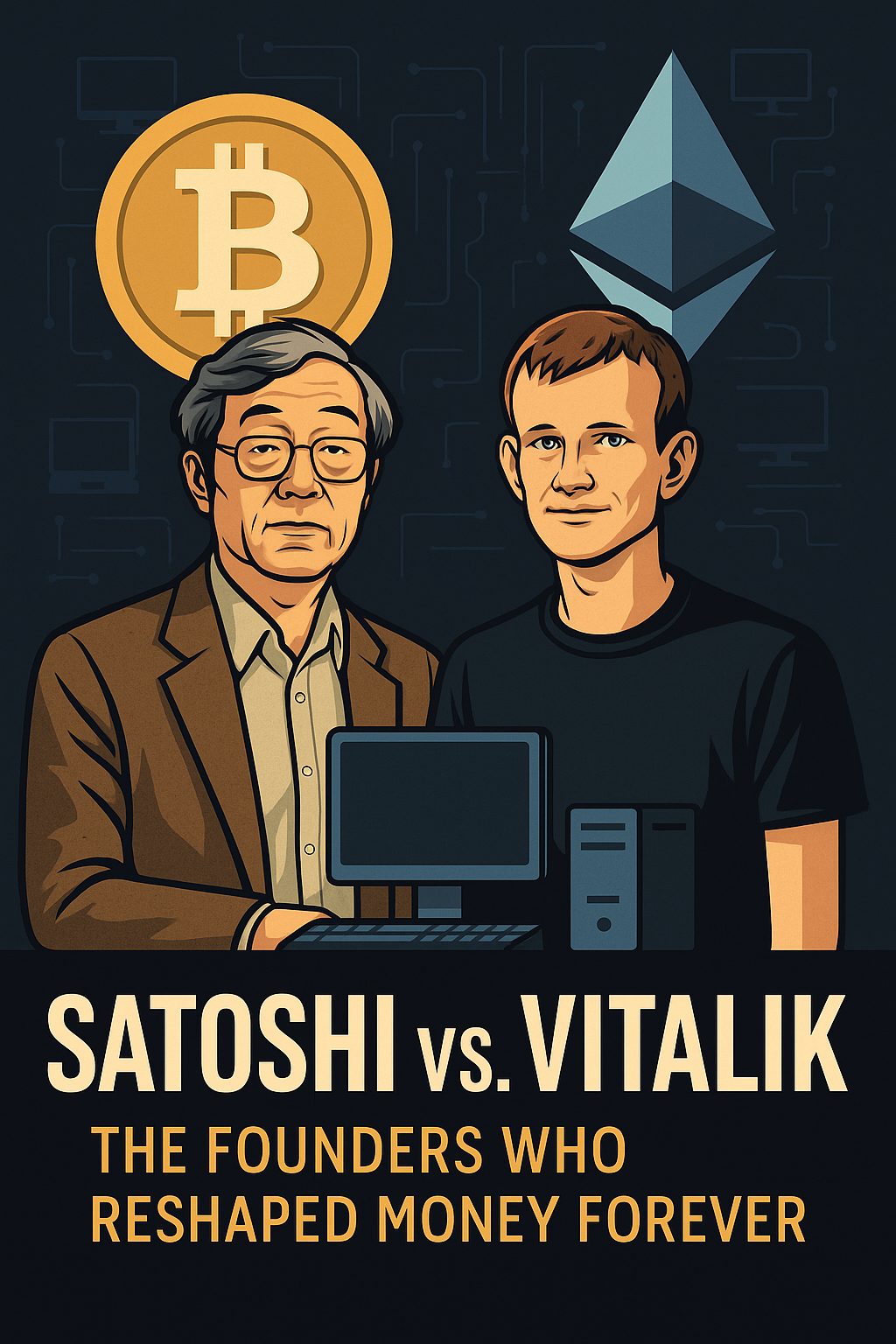 Satoshi vs. Vitalik: The Founders Who Reshaped Money Forever