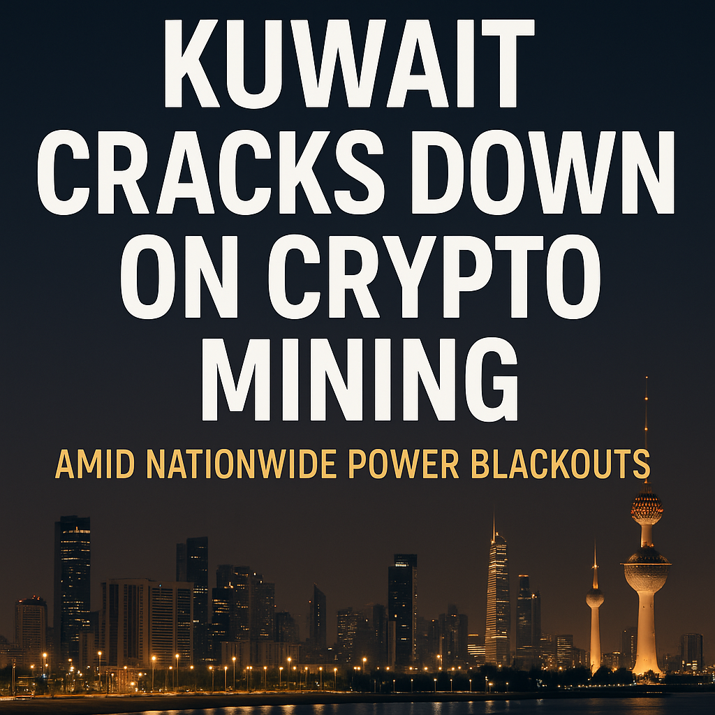 Kuwait Cracks Down on Crypto Mining Amid Nationwide Power Blackouts