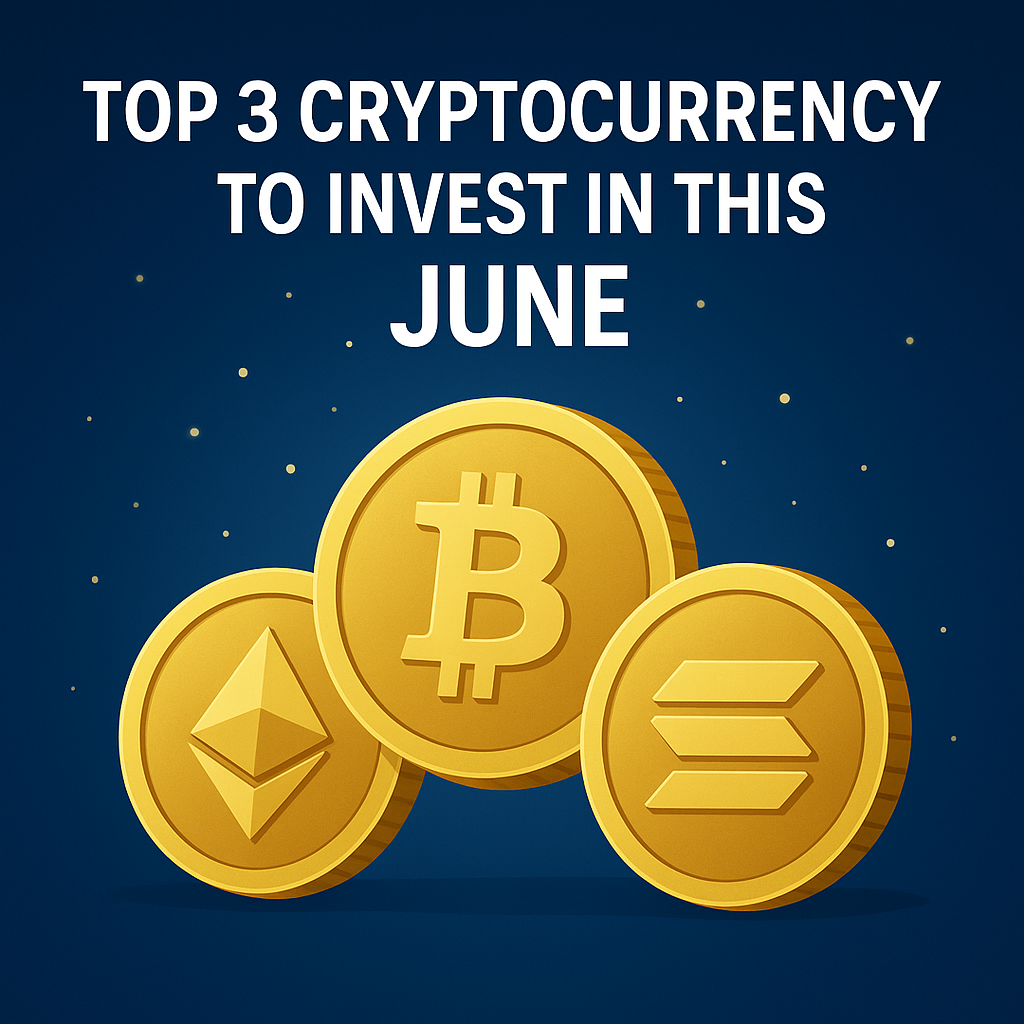 Top 3 Picks for the Best Cryptocurrency to Invest in This June