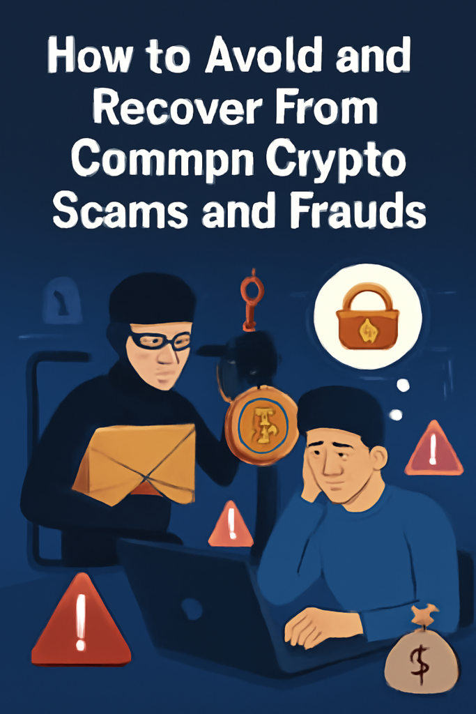 How to Avoid and Recover From Common Crypto Scams and Frauds