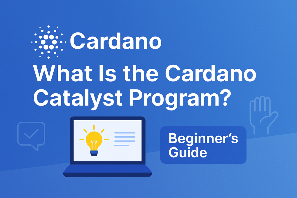 What Is the Cardano Catalyst Program? A Beginner’s Guide to Getting Involved