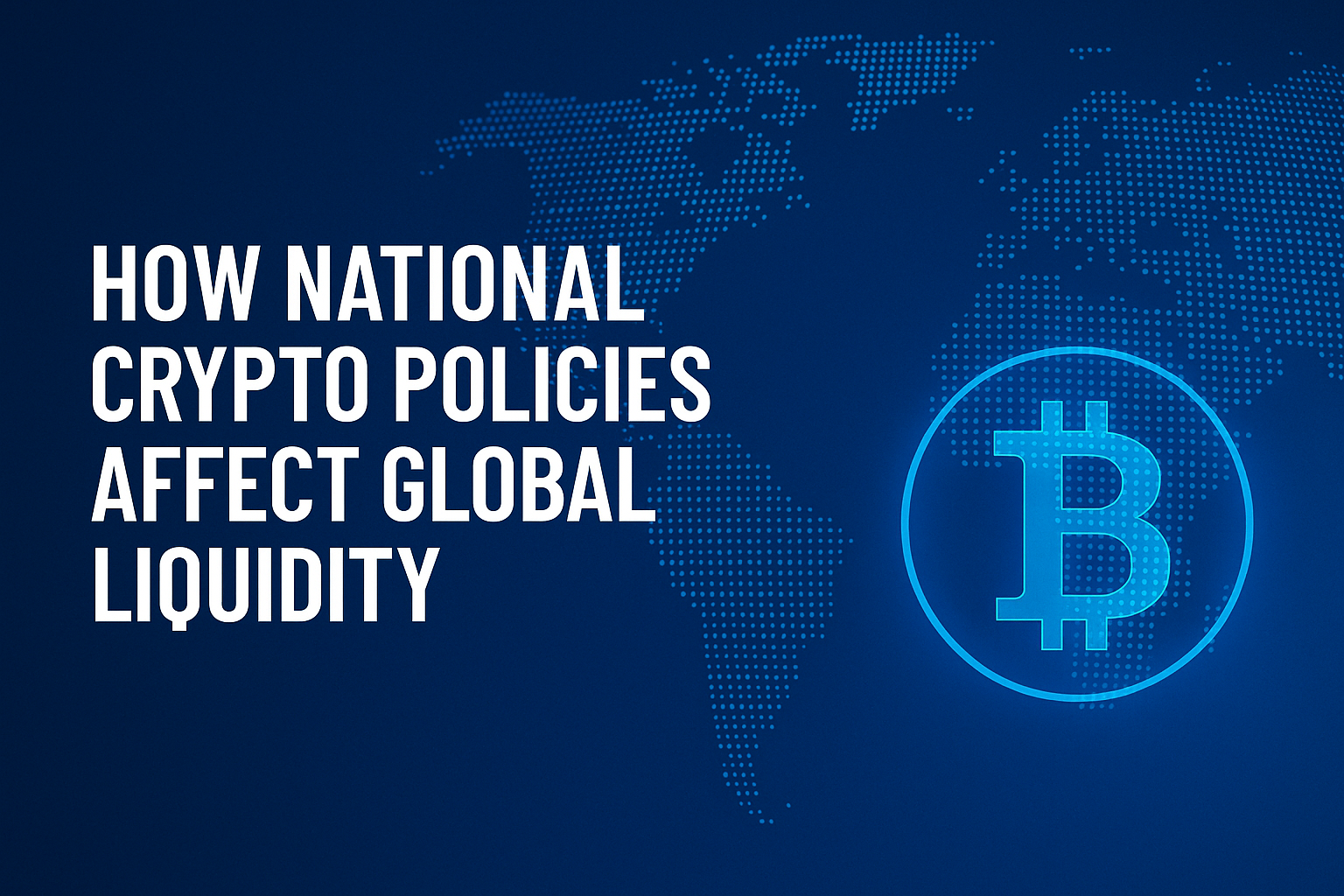How National Crypto Policies Affect Global Liquidity