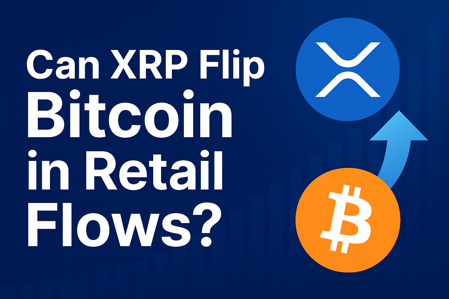 Can XRP Flip Bitcoin in Retail Flows? What the Data Says