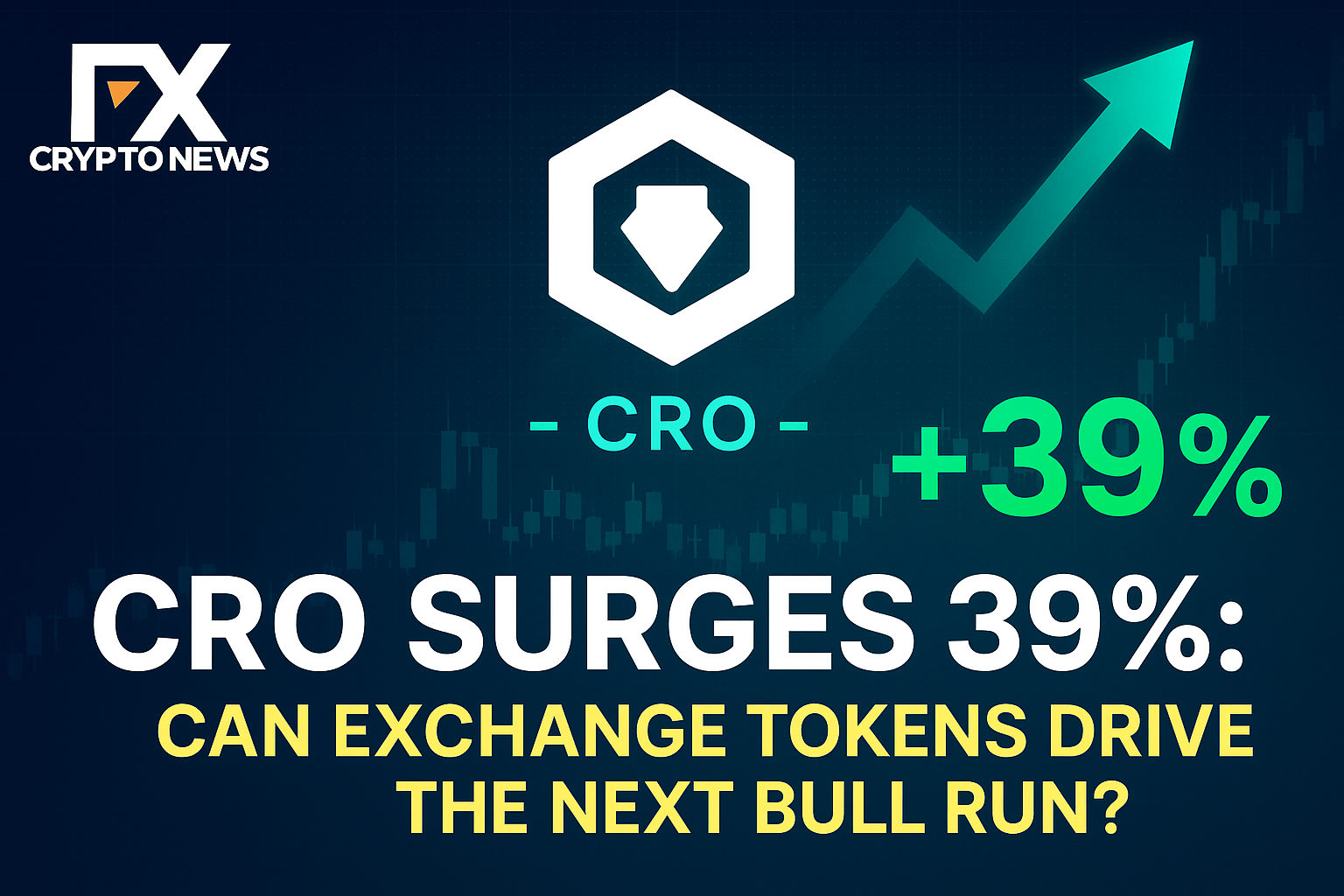 CRO Surges 39%: Are Exchange Tokens About to Repeat BNB’s 100x Run?