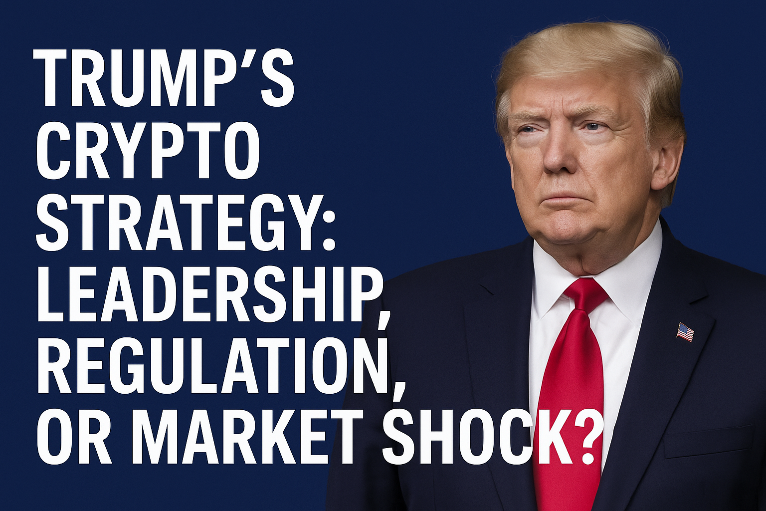 Trump’s Crypto Strategy: Leadership, Regulation, or Market Shock?
