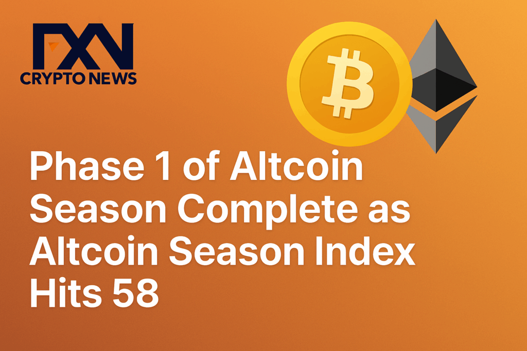 Altcoin Season Index Hits 58: Why Utility Tokens Are Leading This Cycle