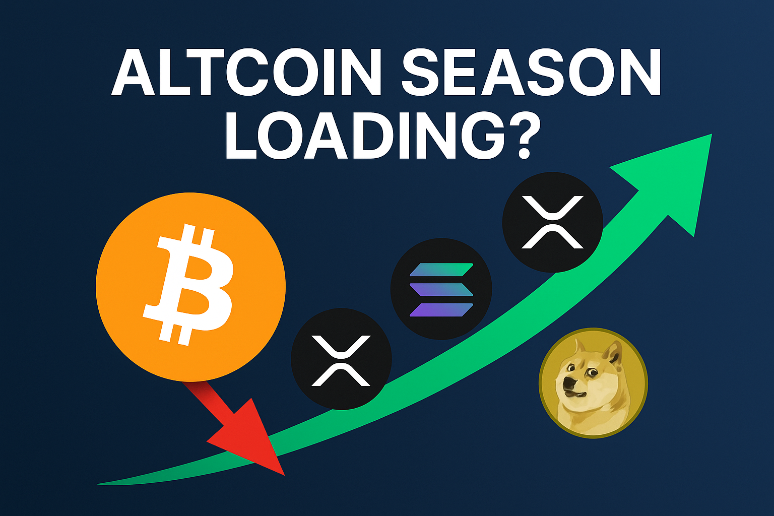 Altcoin Season Loading? Why Neutral Sentiment Could Trigger the Next Rotation from Bitcoin to Solana, XRP, and Dogecoin