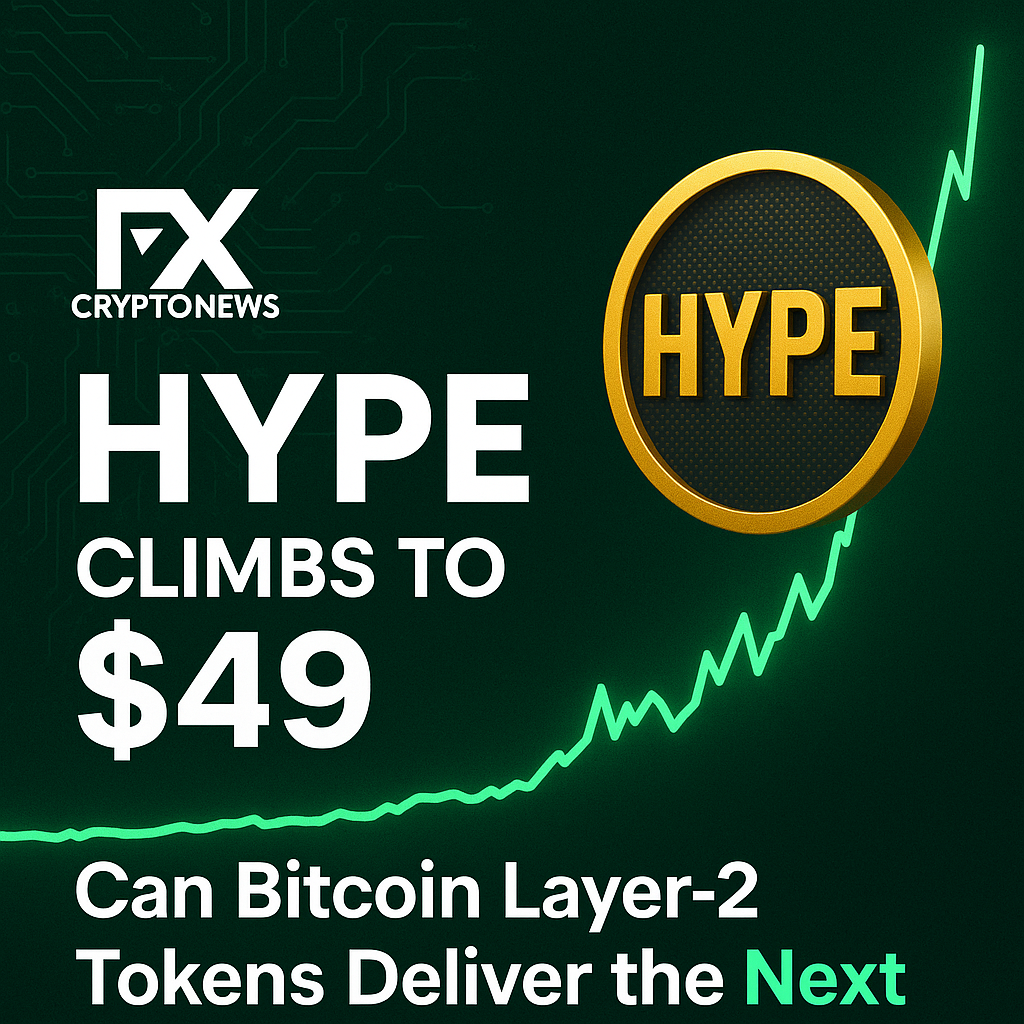 HYPE Nears $50: Can Bitcoin Layer-2 Tokens Redefine the Market?