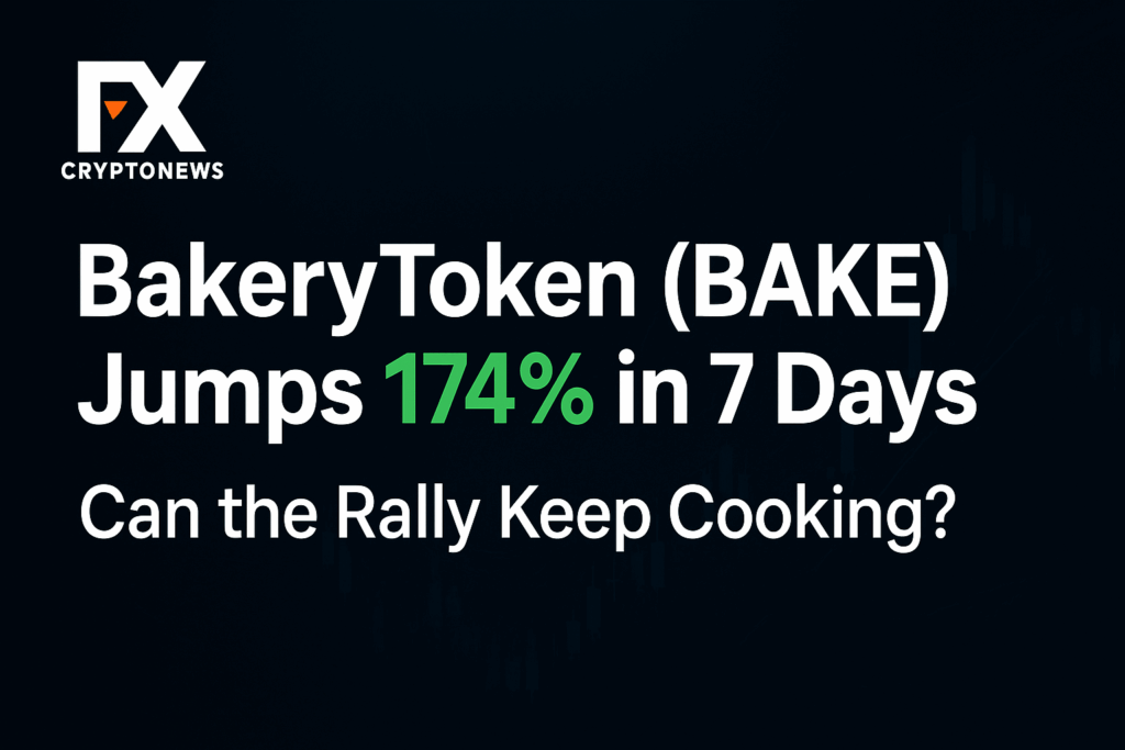 BakeryToken (BAKE) Jumps 174% in 7 Days: Can the Rally Keep Cooking?