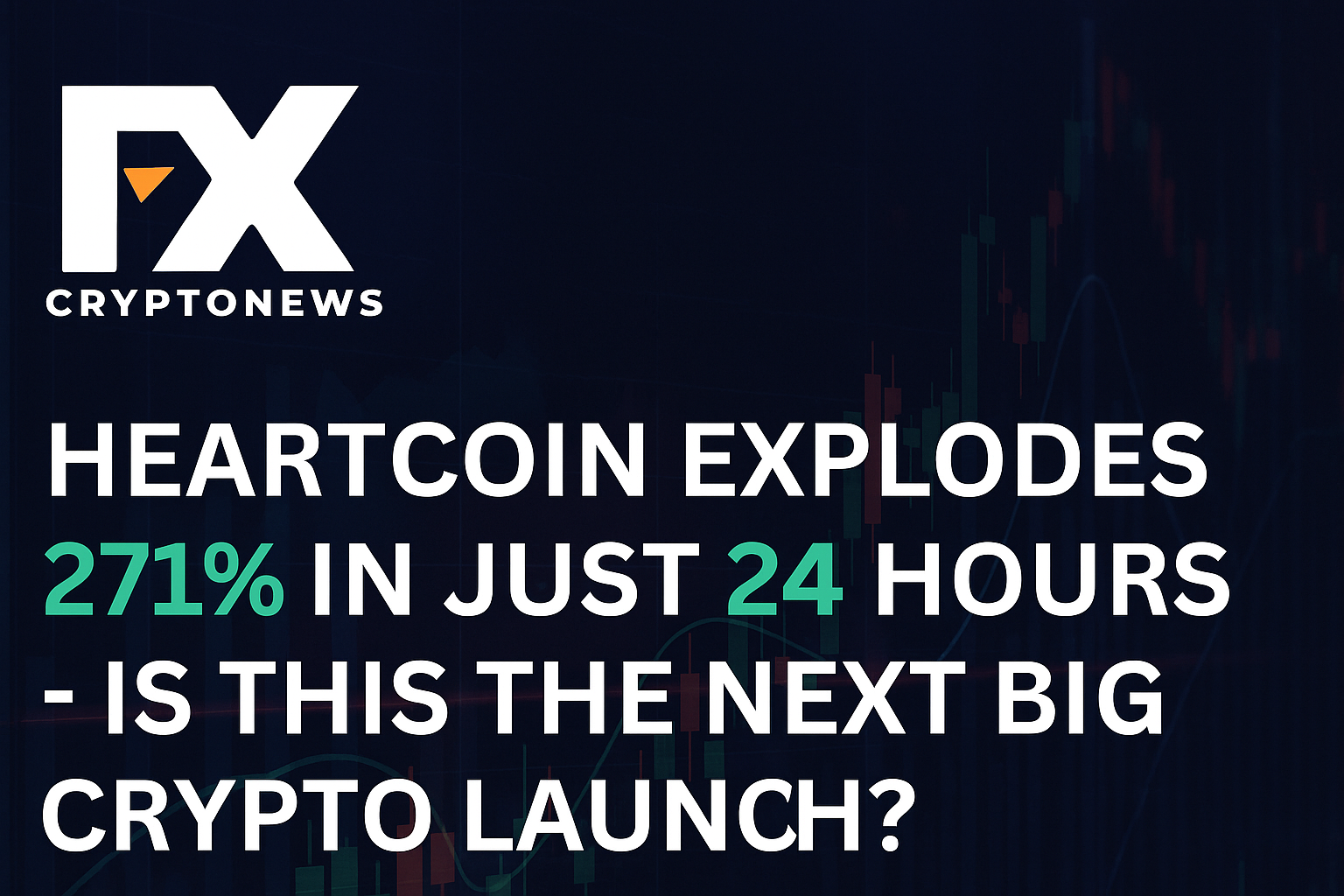HEARTCOIN Explodes 271% in Just 24 Hours: Is This the Next Big Crypto Launch?