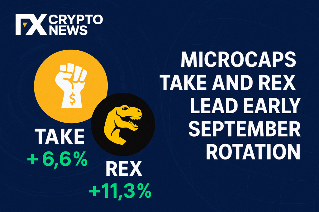 Microcaps TAKE and REX Lead Early September Rotation: Why Liquidity is Leaving the Majors
