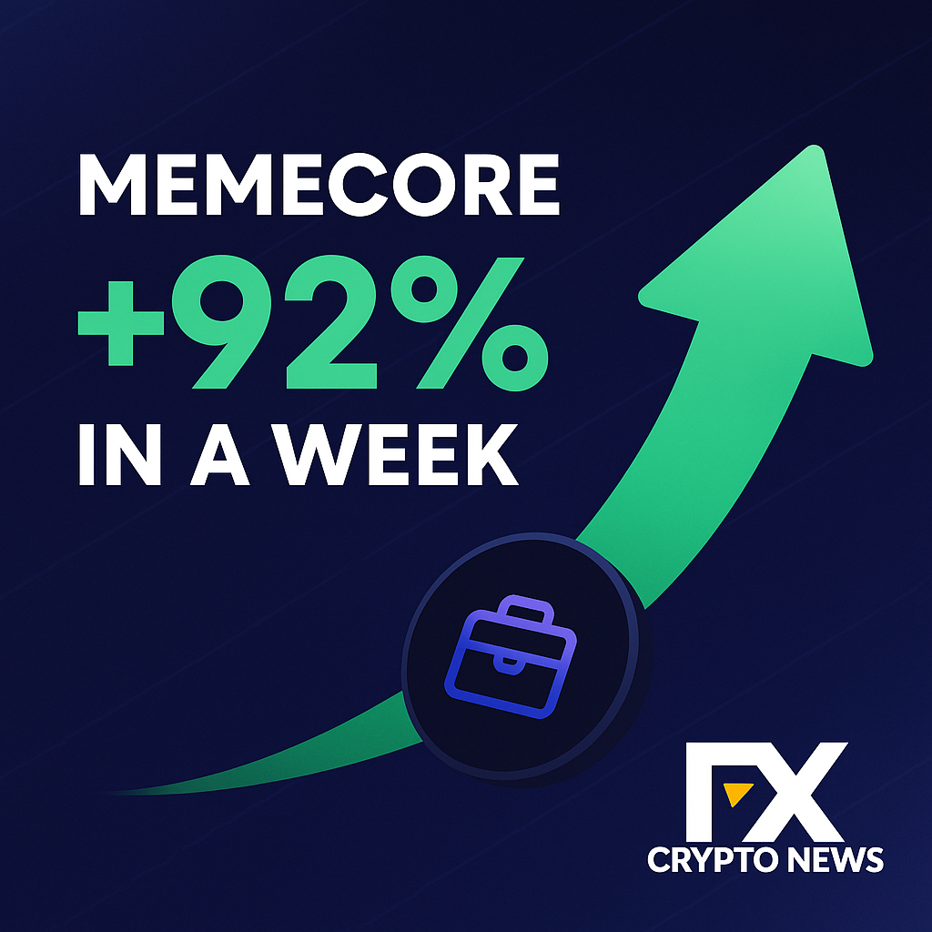 MemeCore +92% in a Week: The Meme Token Outperforming Solana, XRP, and Dogecoin