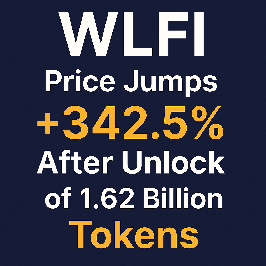 WLFI Appears 3 Times on CMC Trend Lists as Market Cap Hits $3.81T