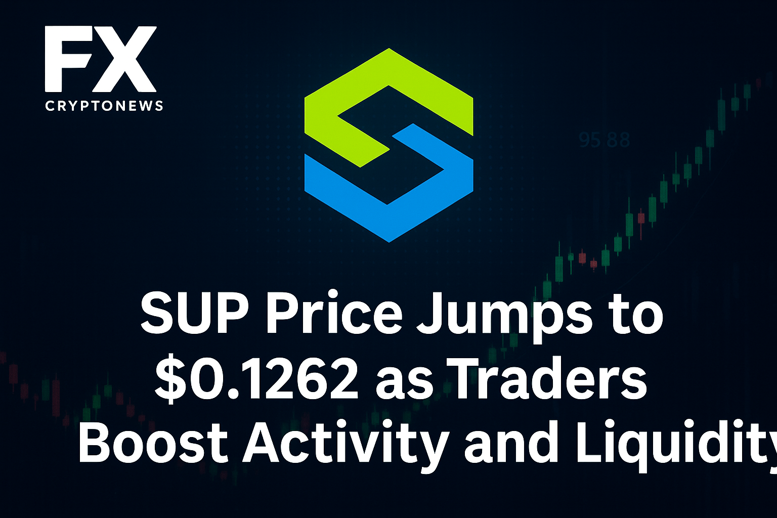 SUP Price Jumps to $0.1262 as Traders Boost Activity and Liquidity