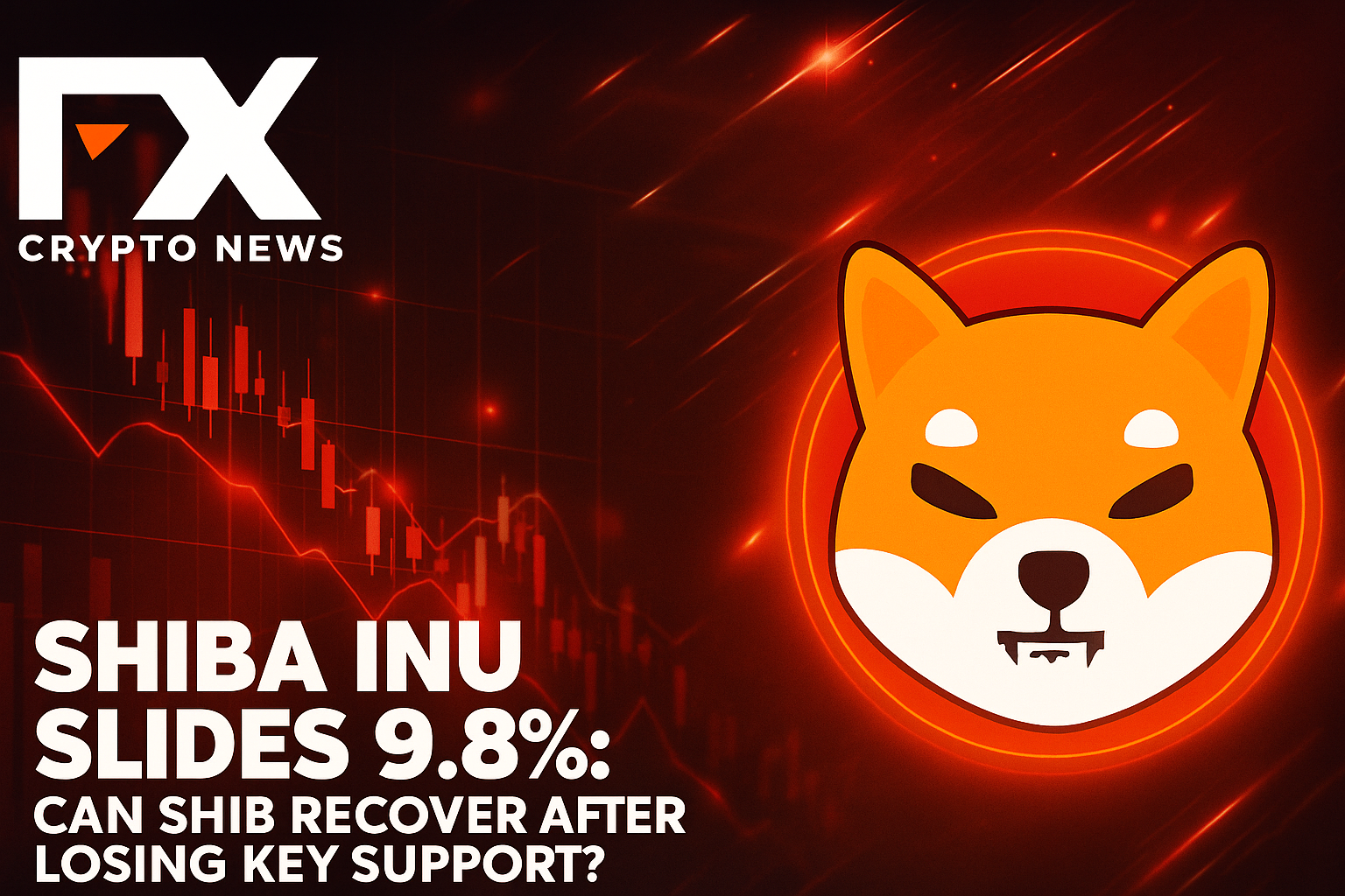 Shiba Inu Slides 9.8%: Can SHIB Recover After Losing Key Support?