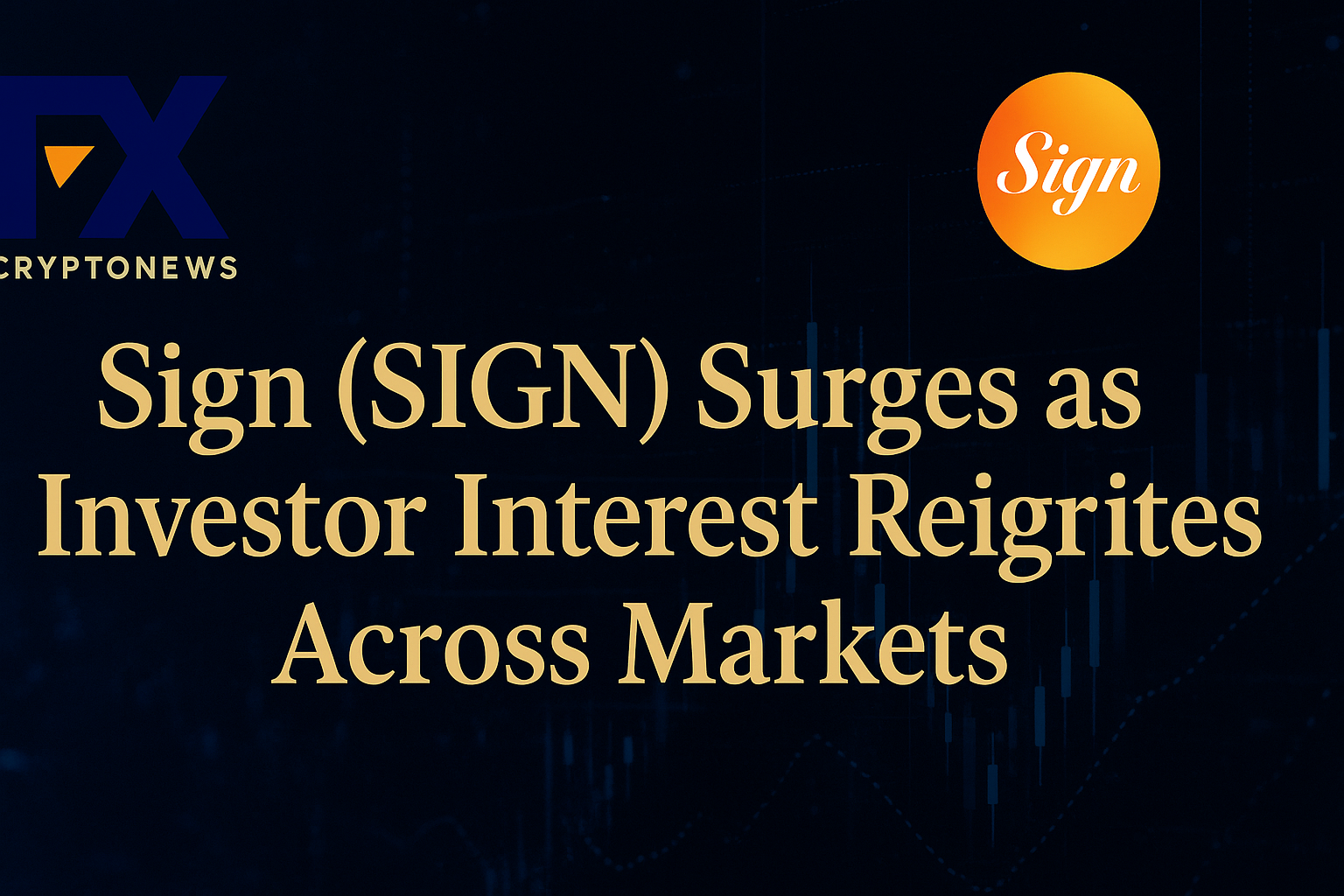 Sign (SIGN) Surges as Investor Interest Reignites Across Markets