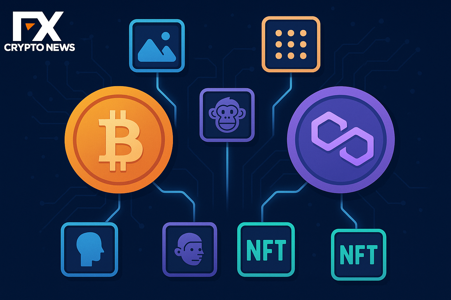 The Next Wave of NFT Platforms Building on Bitcoin and Polygon