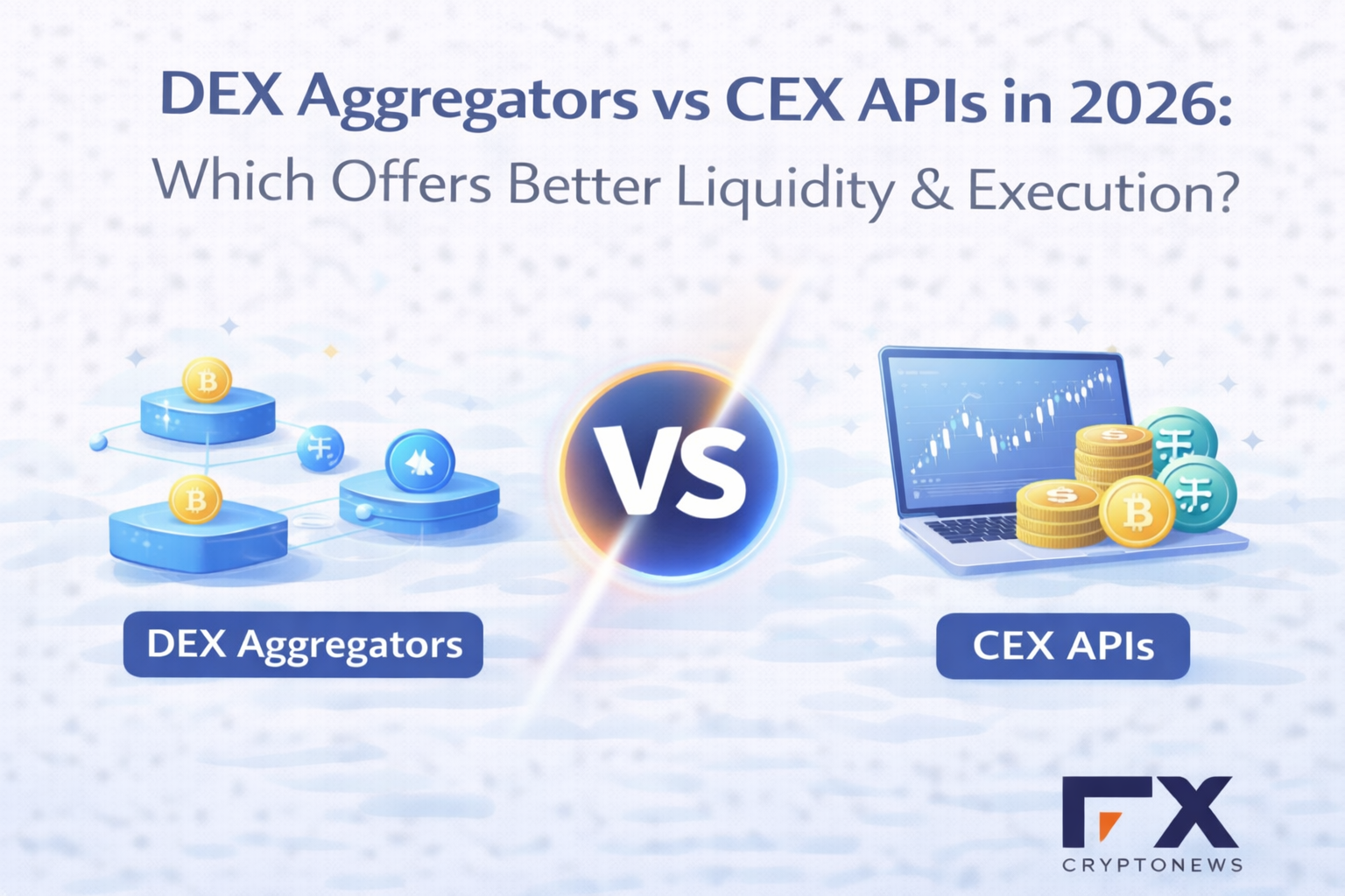 DEX Aggregators vs CEX APIs in 2026: Which Offers Better Liquidity & Execution?