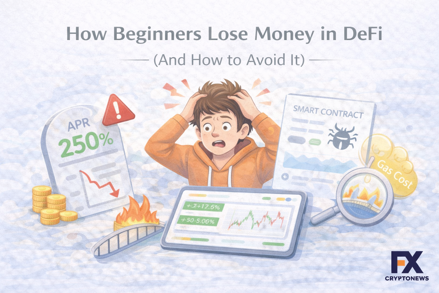 How Beginners Lose Money in DeFi (And Avoid It)